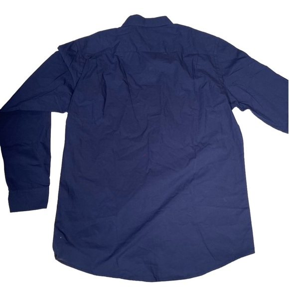 Amazon Essentials Mens Shirt Size M Blue - Picture 2 of 5